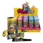 Monkey King Monkey Pack Tin Box Runde Metalldose (15stk/display)