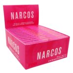 Narcos Pink Edition King Size Slim Papers + Tips (24stk/display) wholesale narcos pink edition king size slim rolling papers tips 24pcs display 3