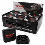 Tyson 2.0 Tyson Amsterdam Metall Grinder 2 Teilig 54 mm (12 stk/display) wholesale tyson 2 0 metal grinder tyson amsterdam 2 parts 54mm 12pcs display 1