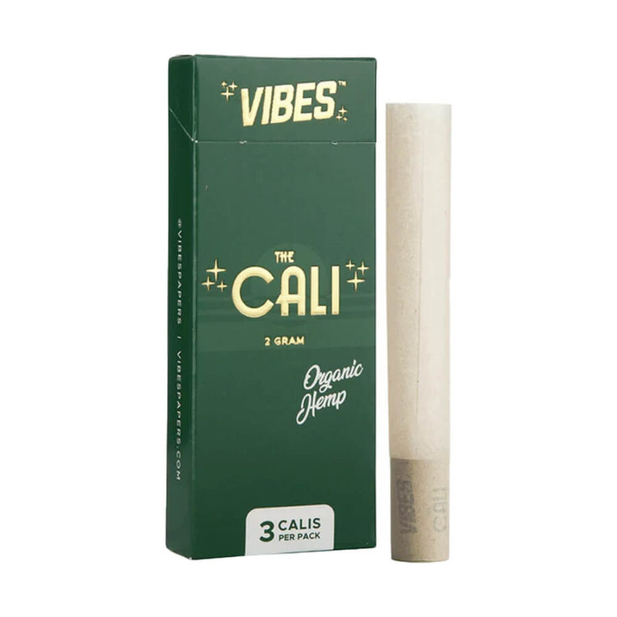 VIBES The Cali Cones Organic Hemp 2g 3-Pack (8stk/display)