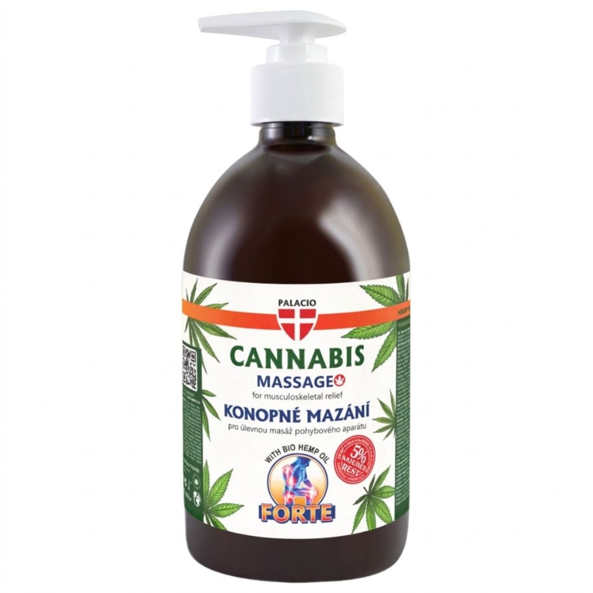 Palacio Cannabis Lotion With Hemp Oil (500ml) 1 Palacio Cannabis Lotion With Hemp Oil 500ml 1