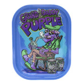 Best Buds Grand Daddy Purple Metal Rolling Tray Small 14x18cm