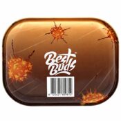 Wholesale Best Buds Jet Fuel Metal Rolling Tray Small 14x18cm 2 1