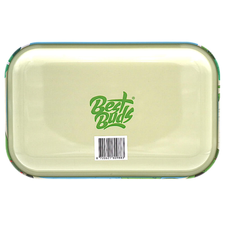 Best Buds Where's Weedo Metal Rolling Tray Medium 17.6x27.5cm