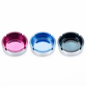 Wholesale Champ High Round Colorful Glass Ashtray 6pcsdisplay 6 1