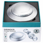 Champ High Fliegende Untertasse Grinder Silber Wholesale Champ High Silver Flying Saucer Grinder 5