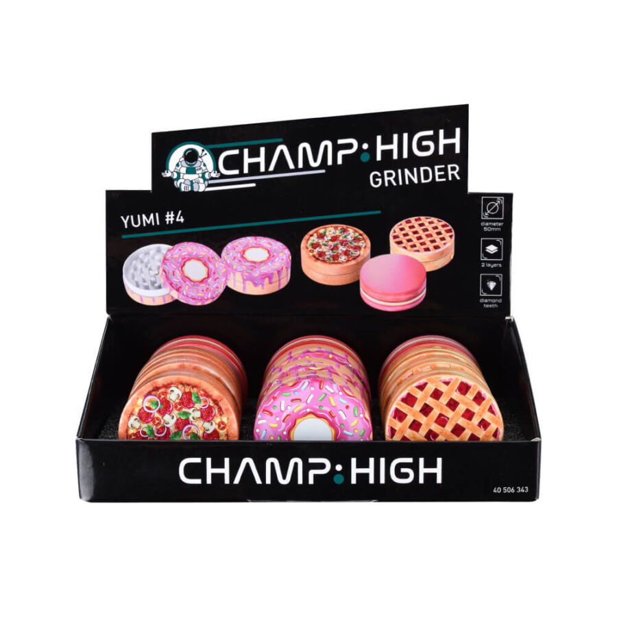 Champ High Yumi Grinder #4 (12stk/display)