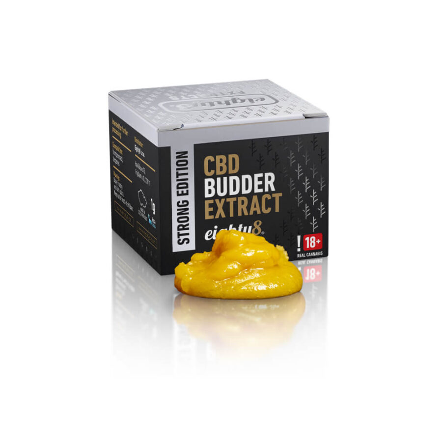 Eighty8 CBD Extrakt Budder 78.77% CBD 1g (8stk/display)