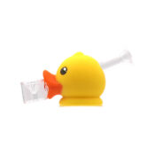 Rubber Duck Glass-Silicon Pipe