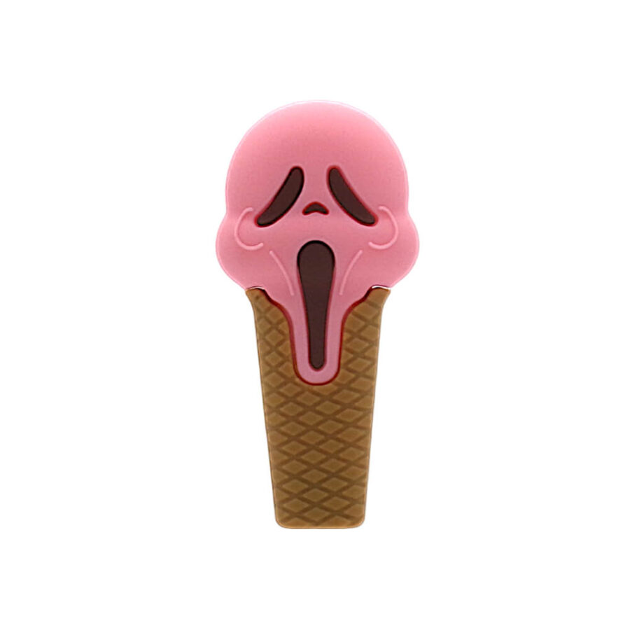 Scary Ice Cream Silicone Pipe