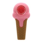 Wholesale Scary Ice Cream Silicone Pipe 2 1