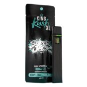 King Kush XL 800mg CBD Einweg Vape Pen 1ml (10stk/display) 5 King Kush XL Super Jack 800mg CBD Disposable Vape Pen 10pcsdisplay Wholesale 1 1