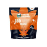 Cannabis Bakehouse CBD Gummibärchen Blätter Orange-Großhandel