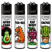 Clipper Lighters Classic Cute Slogan