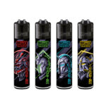 Clipper Lighters Classic Cyborg Warriors (48stk/display)