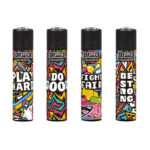 Clipper Lighters Classic Graffiti Motos (24stk/display)