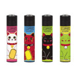 Clipper Lighters Classic Lucky Cat (24stk/display)