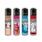 Clipper Lighters Classic Mix Slogan #12 (48stk/display)