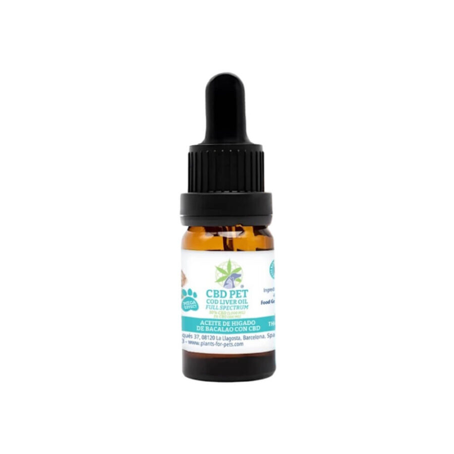 Plants for Pets CBD Haustiere Vollspektrum-Lebertran 10ml