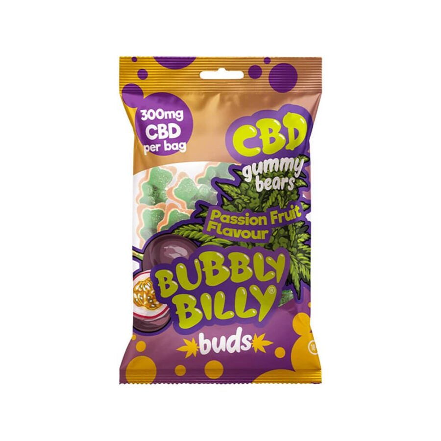 Bubbly Billy Buds CBD Gummy Bears 300mg CBD (40packungen/karton)