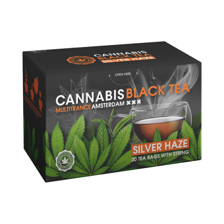 Cannabis Schwarzer Pyramidentee Silver Haze (10 Packs/Display)