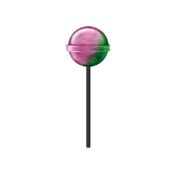 Cannabis Lollipops Bubblegum Flavour Geschenkbox 10Stk (12 Packs/Masterbox)