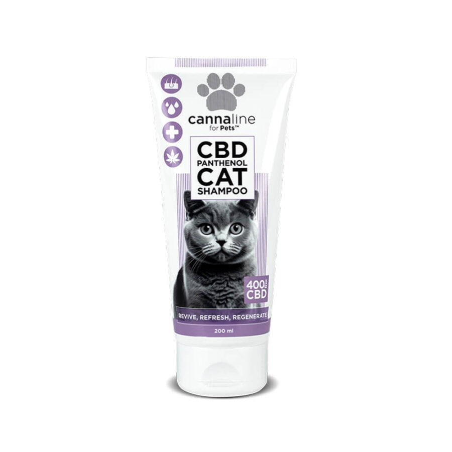 Cannaline for Pets CBD Panthenol Katzen-Shampoo 400mg CBD (200ml)