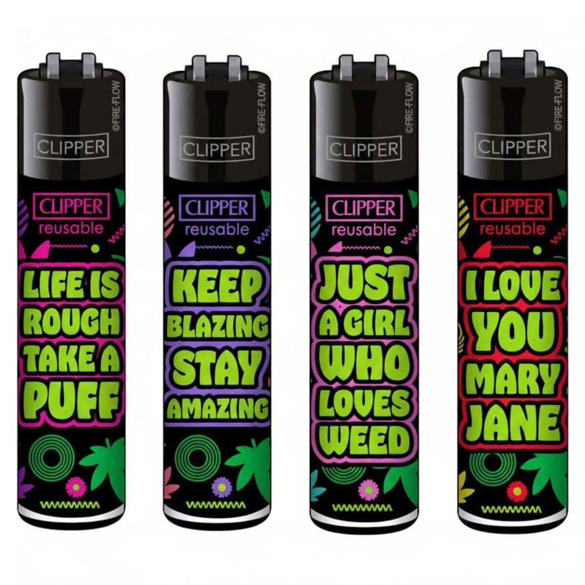 Clipper-lighters-classic-weed-statements-#8 Clipper Lighters Classic Weed Statements 8