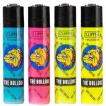Clipper The Bulldog Lighters Brand Patterns (48 stk/display) Clipper The Bulldog Lighters Brand Patterns