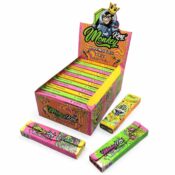 Monkey King Unbleached Rolling Papers Rainbow Hypnotic King Size Slim with Tips 24pcsdisplay 1