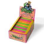 Monkey King Ungebleichte Rolling Papers Rainbow Hypnotic King Size Slim Mit Tips (24 stk/display) Monkey King Unbleached Rolling Papers Rainbow Hypnotic King Size Slim with Tips 24pcsdisplay