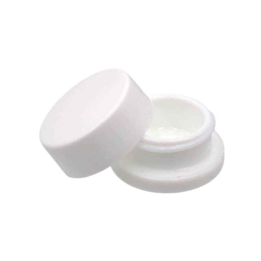 Rundes Weißes Glasgefäß 9ml-Großhandel-2