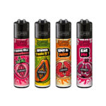 Clipper Lighters Classic Eat Your Fruits (48stk/display)