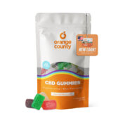 Orange County CBD Gummibärchen mit gemischtem Fruchtgeschmack in Würfelform 1200mg-Großhandel