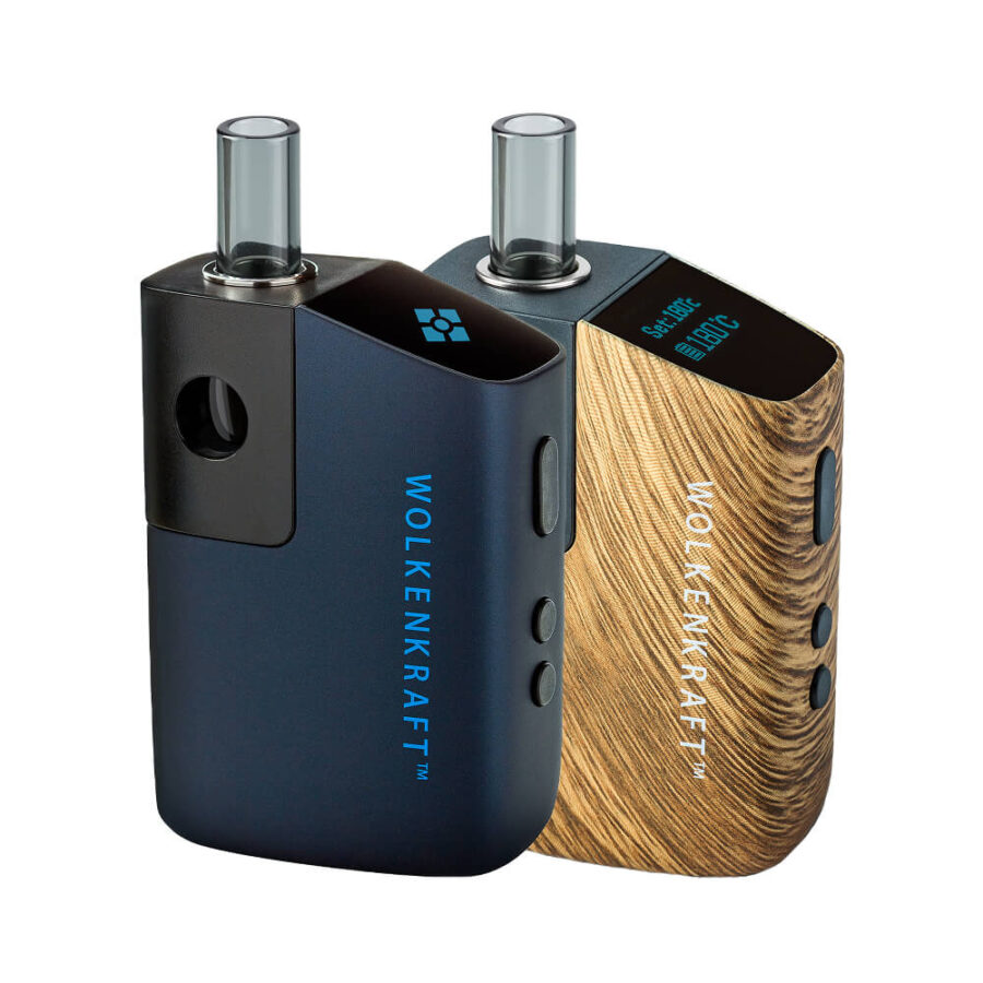 WOLKENKRAFT FX MINI nachtblau & Holzoptik Kombi