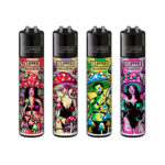 Clipper Feuerzeuge Classic Kinky Shrooms (48 Stück:Display) Großhandel-1