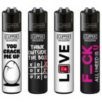 Clipper Lighters Classic Statements #12 (48 stk/display) Clipper Lighters Classic Statements