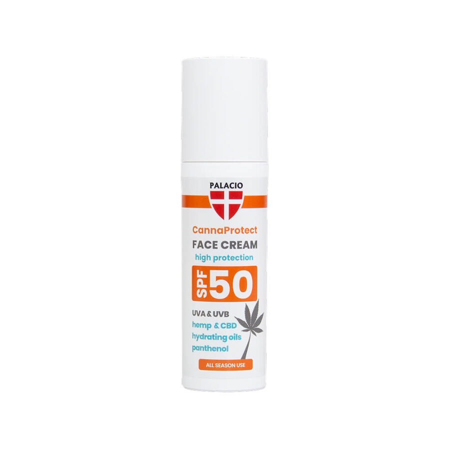 Palacio CannaProtect Hanf-Gesichtscreme LSF50 50ml Großhandel