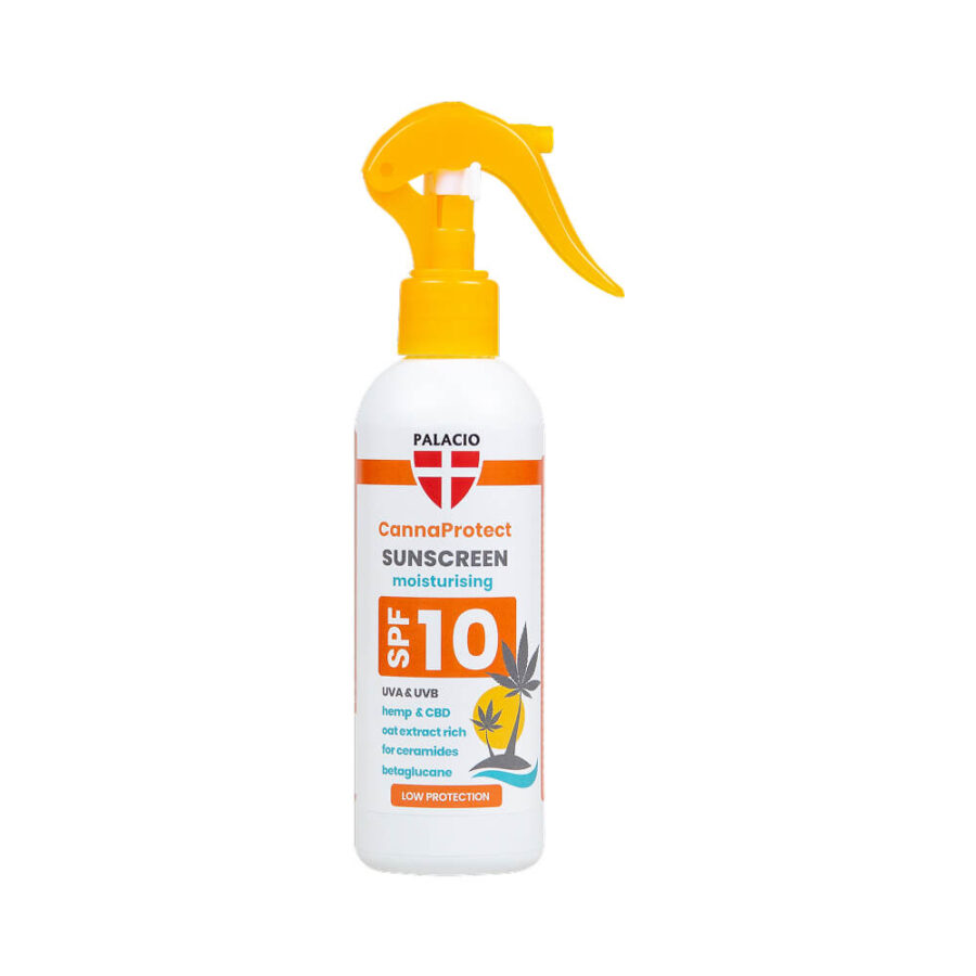 Palacio CannaProtect Sonnenschutzmilch mit Hanf SPF10 200ml Großhandel