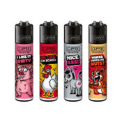 Clipper Feuerzeuge Classic Sexy Animals (48 Stk./Display) – Großhandel 1