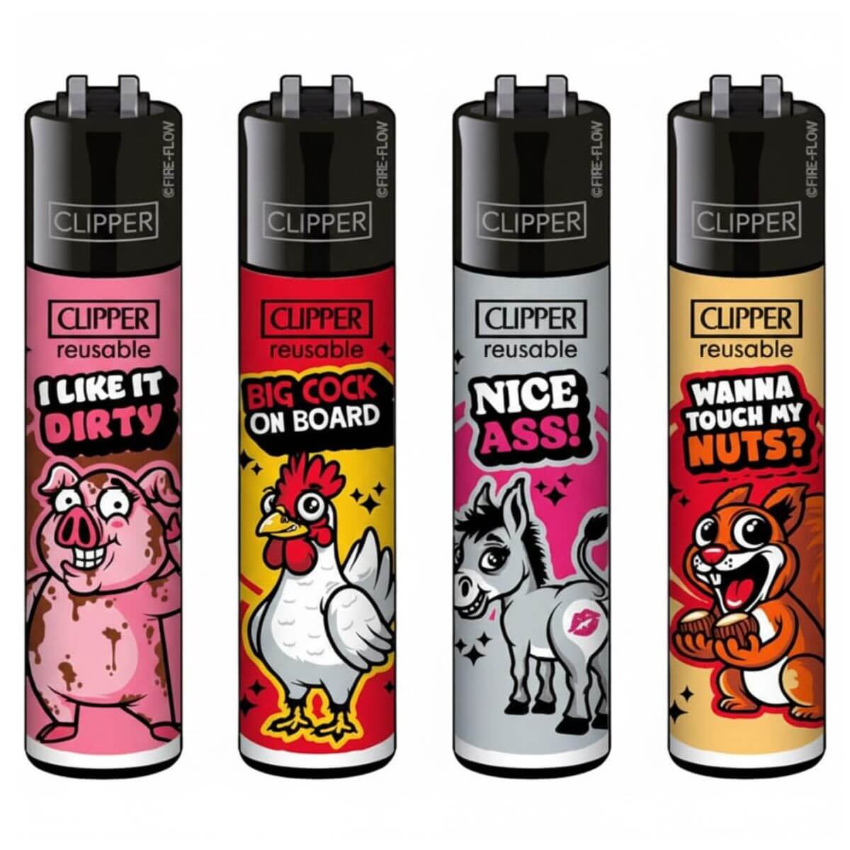 Clipper-feuerzeuge-classic-sexy-animals Clipper Lighters Classic Sexy Animals