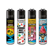Clipper Feuerzeuge Klassik Sommer (48 Stk.:Display)-Großhandel 1