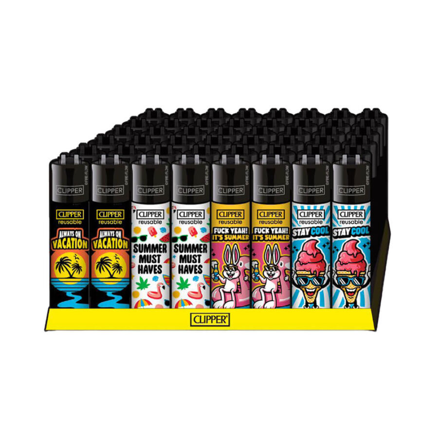 Clipper Feuerzeuge Klassik Sommer (48 Stk.:Display)-Großhandel 2