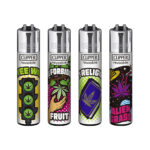 Clipper Feuerzeuge Klassische Cannabis-Gesetze (48 Stk.:Display)-Großhandel 1