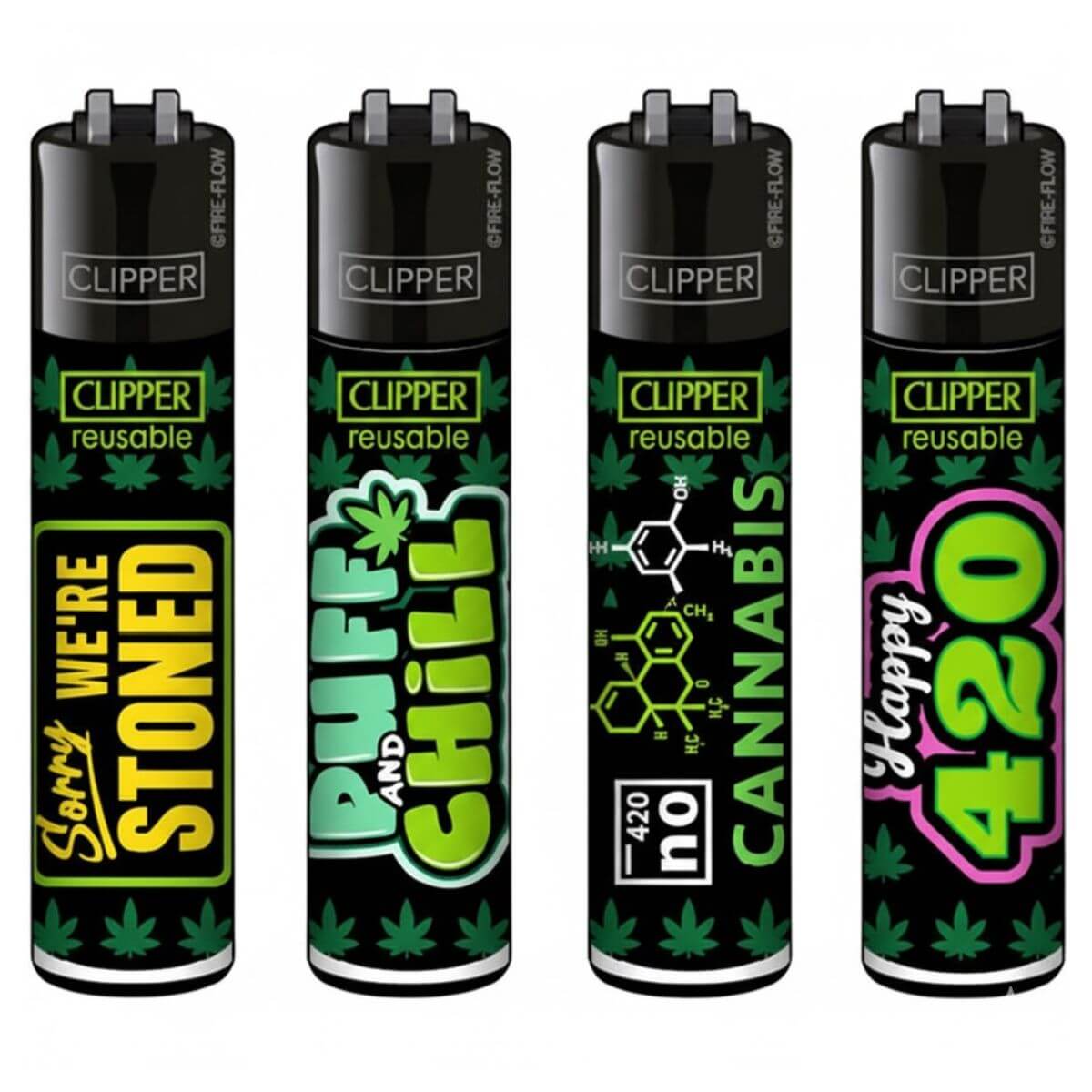 Clipper-lighters-classic-weed-statements-#9 Clipper Lighters Classic Weed Statements 9