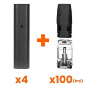 CCELL UNO POD Small Pack (4 Batteries + 100 Cartridges 1ml)