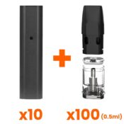 CCELL UNO POD Small Pack (4 Batteries + 100 Cartridges 1ml)