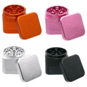 Best Buds The Cube Aluminium Grinder 4-teilig (50mm) 1 Best Buds The Cube Aluminium Grinder 4 Parts 50mm