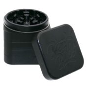 Best Buds The Cube Aluminium Grinder 4-teilig (50mm) 5 Best Buds The Cube Aluminium Grinder 4 Parts 50mm Black