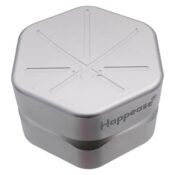 Katana Aluminium Grinder Silver 2 Parts–60mm